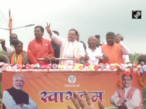 JP Nadda holds roadshow in Patna