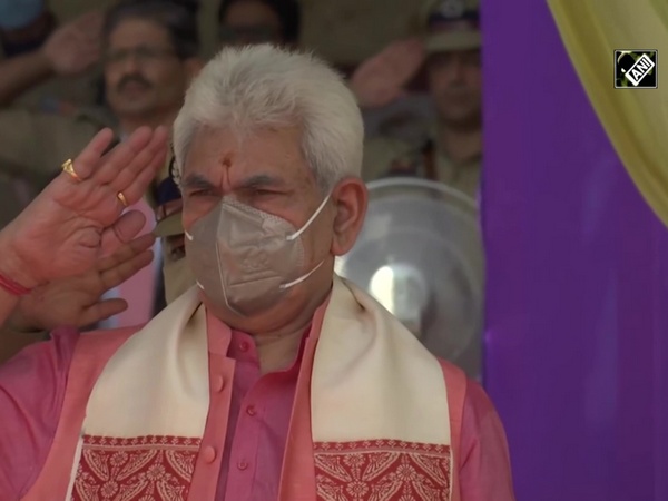 LG Manoj Sinha attends passing out parade of J&K Police Constables