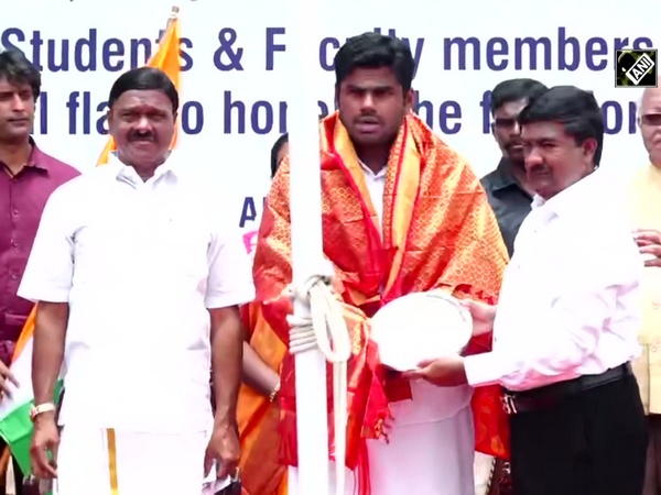 Chennai: 8,000 students hold up flags to begin celebration for 75th Independence Day