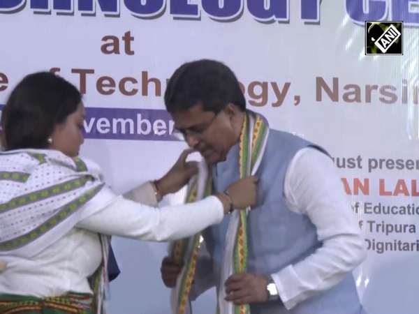 Tripura Chief Minister Manik Saha inaugurates Drone Technology Centre in Agartala