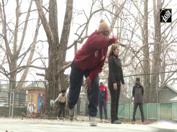 National-level Ice Stock training in full swing under Khelo India in Kashmir