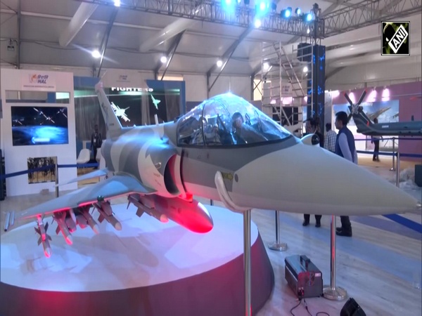 HAL’s supersonic trainer aircraft featuring Lord Hanuman on tail steals show at Aero India 2023