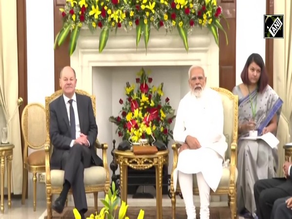 Delhi: PM Modi holds talks with German Chancellor Olaf Scholz