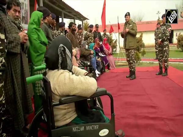 J-K: Sashastra Seema Bal distributes wheelchairs to specially-abled persons in Srinagar