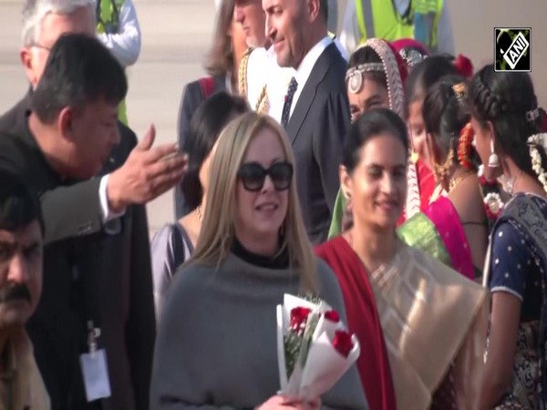 Italian PM Giorgia Meloni arrives in Delhi to attend Raisina Dialogue 2023