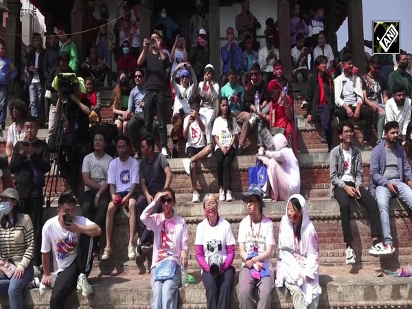 Nepal: Locals and foreigners drench in vibrant colours ahead of Holi