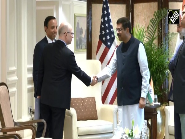 Dharmendra Pradhan holds bilateral meeting with US Commerce Secretary Gina Raimondo