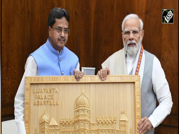 Tripura CM Manik Saha calls on PM Narendra Modi