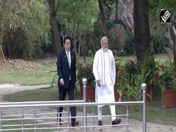 PM Modi, Japanese PM Fumio Kishida visit Buddha Jayanti Park in Delhi