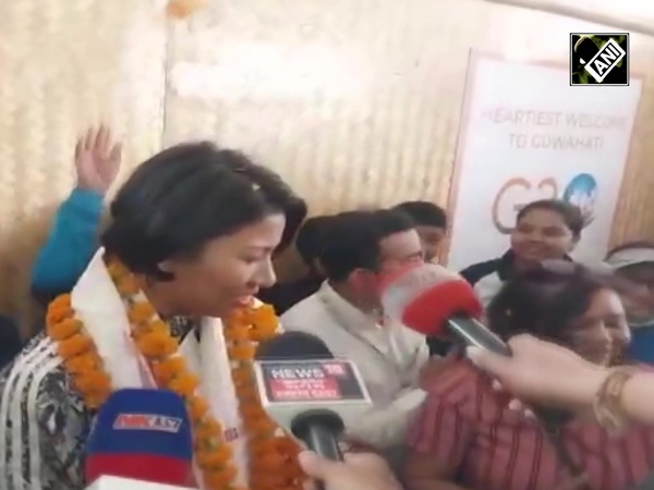 Assam: Indian boxer Lovlina Borgohain receives rousing welcome in Guwahati