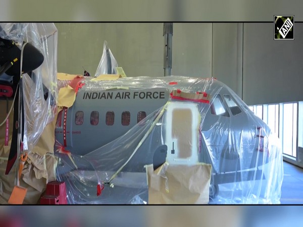 First C-295 is being prepared in Indian Air Force livery