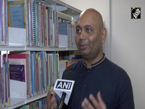 Poet-Diplomat Abhay Kumar recites poetry at the British Council of India