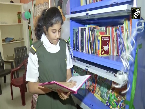 11-year-old girl sets up her third library in Hyderabad
