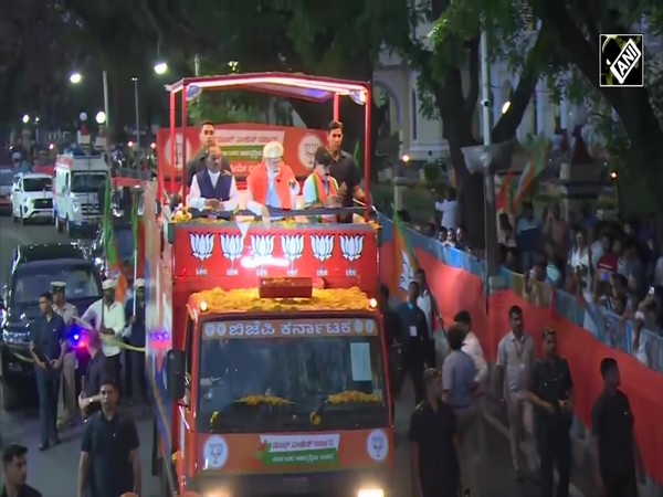 Karnataka Elections 2023: PM Modi holds massive roadshow in Mysuru
