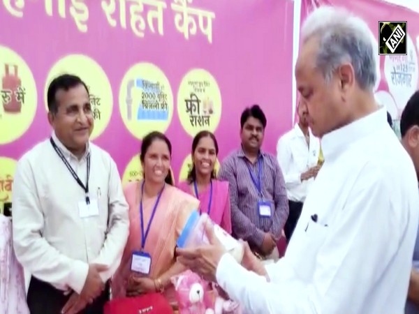 Rajasthan CM Ashok Gehlot inspects inflation relief camps in Dungarpur