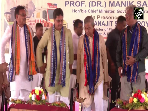 Tripura: OTPC handovers two Advance Life Support Ambulance to govt in Gomati