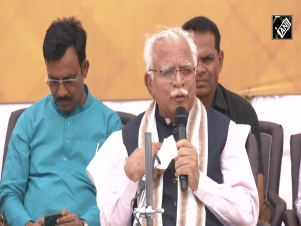Haryana CM Manohar Lal Khattar attends ‘Jan Samvad Program’ in Sirasa, interacts with people