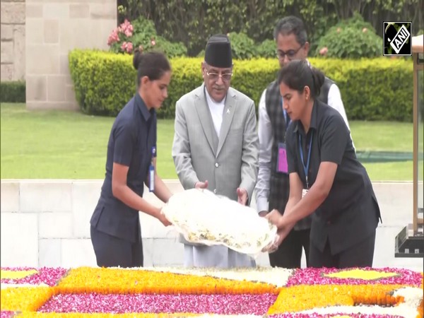 Nepal PM Pushpa Kamal Dahal pays tribute to Mahatma Gandhi at Raj Ghat