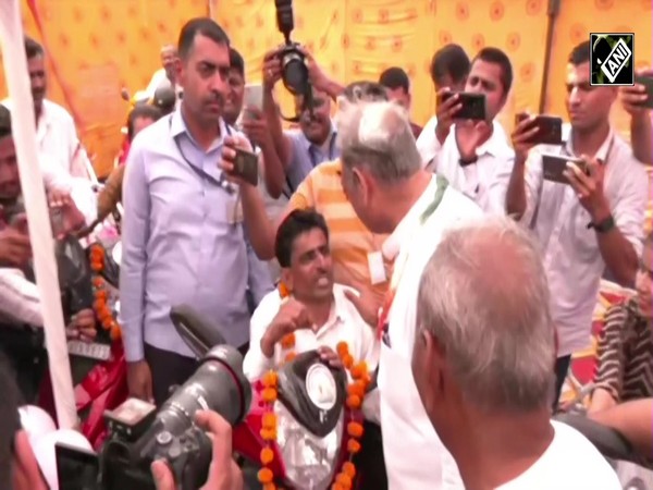 Rajasthan CM Ashok Gehlot inspects Inflation Relief Camp in Barmer