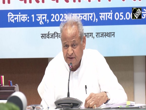 Rajasthan CM Ashok Gehlot lays foundation stone of PWD projects via video conferencing in Jaipur