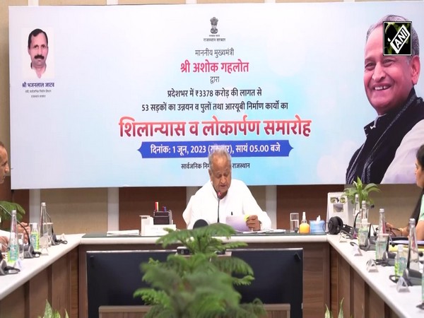 CM Ashok Gehlot lays foundation stone, inaugurates road construction work