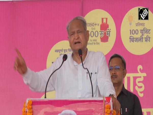 Rajasthan CM Ashok Gehlot inspects inflation camp in Sanchore