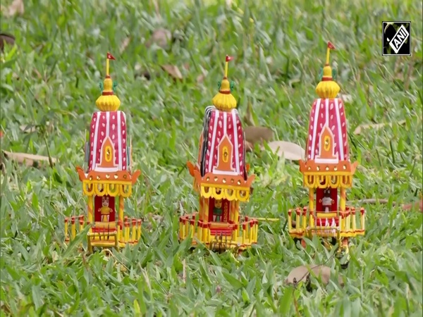 Jagannath Rath Yatra: Odisha-based artist makes miniature eco-friendly chariots
