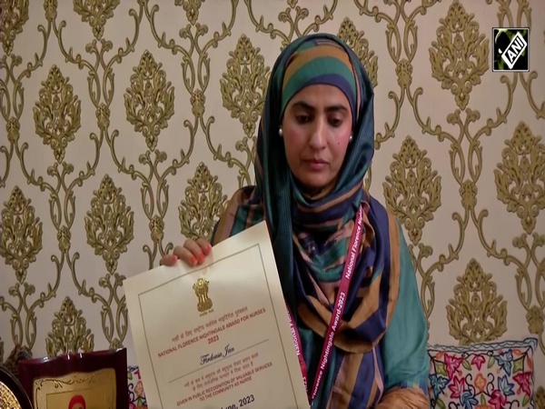 J&K: SKIMS nurse bags Florence Nightingale Award from President of India