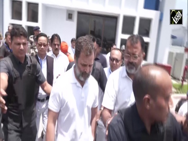 Congress leader Rahul Gandhi arrives in violence-hit Manipur