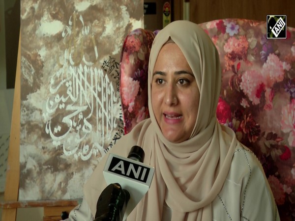 Saiqa Rashid - The famous calligraphy artist from Kashmir