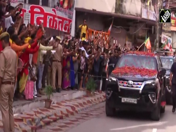 PM Modi holds mega roadshow in Uttar Pradesh’s Gorakhpur; receives rousing welcome