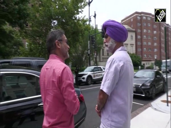 Ambassador Sandhu inspects Indian Embassy after calls for pro-Khalistan protests in US