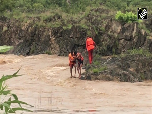 जबलपुर की नर्मदा नदी में फंसे 4 लोगों को किया गया रेस्क्यू, एनडीआरएफ ने की 14 घंटे की कड़ी मेहनत