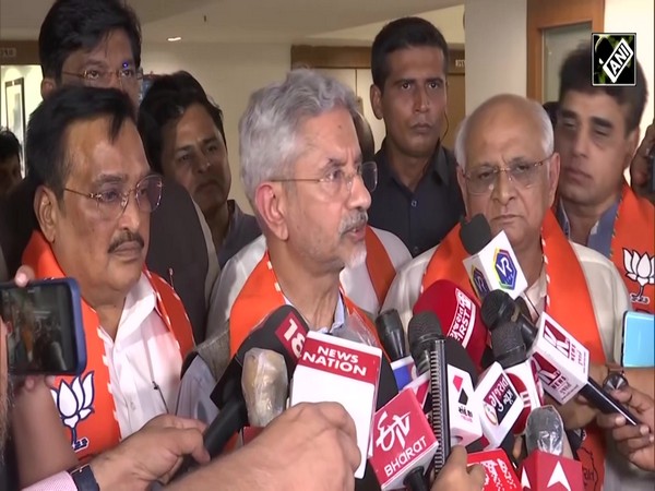 Gujarat: EAM S Jaishankar files nomination from Gandhinagar for upcoming Rajya Sabha polls