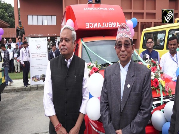 India gifts 43 ambulances, 50 school buses to Nepal