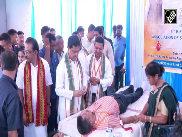 Tripura: Mega blood donation camp organised in Agartala