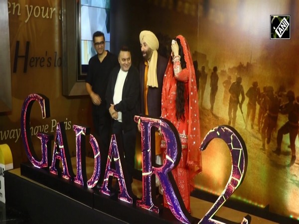 Gadar-2 cast and crew attend trailer launch of movie