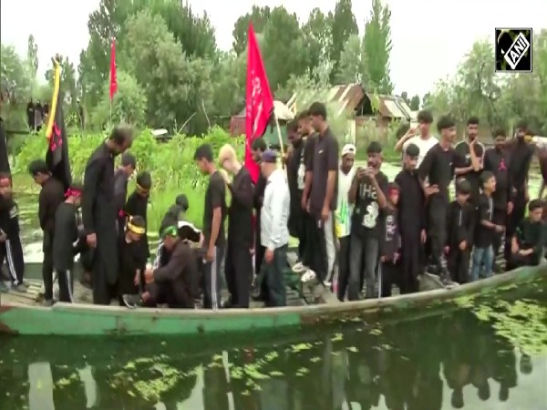 J&K: Mourners take part in rare Muharram procession in famous Dal Lake