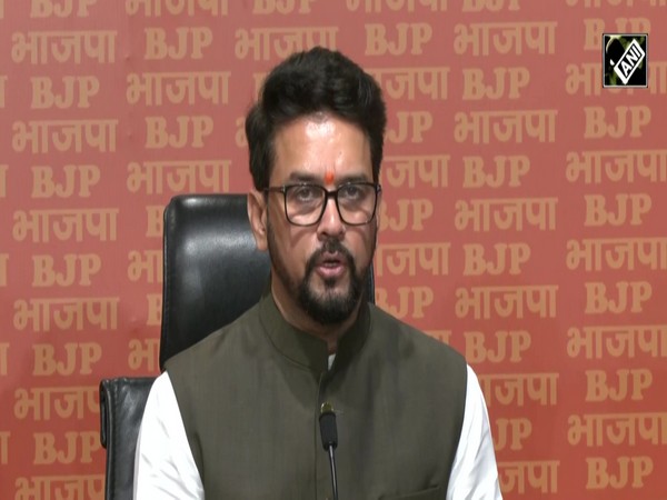 Nakli Mohabbat Ki Dukaan me Chini Samaan’ Anurag Thakur fires salvos at Congress