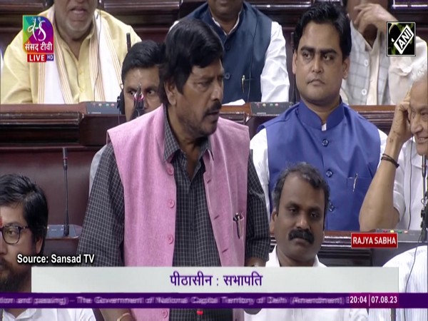 Delhi Services Bill: Rajya Sabha bursts into laughter as Ramdas Athawale takes a poetic jibe at AAP