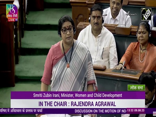 Smriti Irani makes ‘flying kiss’ allegation against Rahul Gandhi