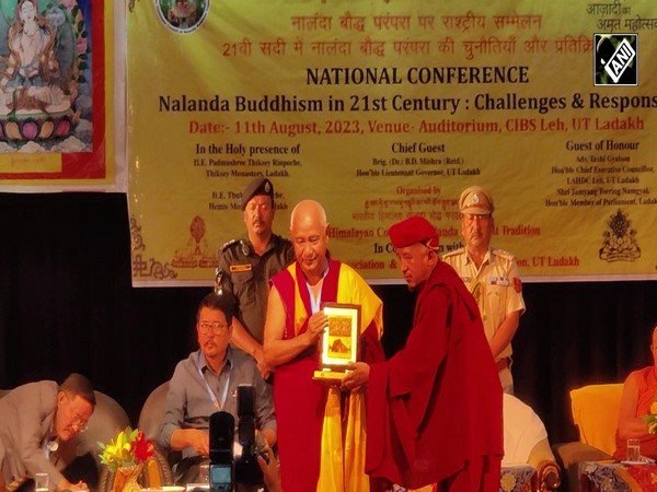 Ladakh hosts conference to promote Nalanda Buddhism’s cultural significance