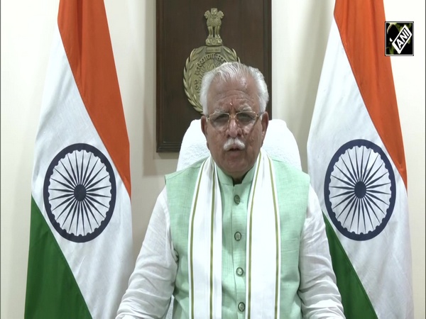 Haryana CM Khattar interacts with beneficiaries of PM Awas Yojana
