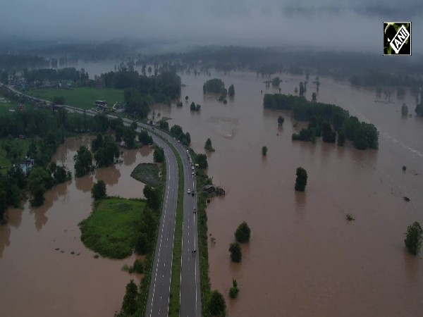 Drone visuals: Himachal’s Mandi witnesses flood-like situation again, foreign tourists stranded