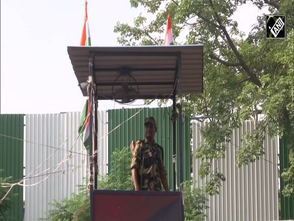 Delhi: Security beefed up in Sarojini Nagar ahead of 77th Independence Day