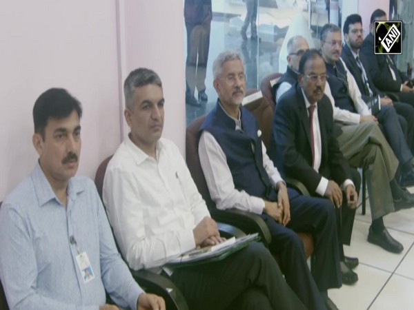 EAM Jaishankar, NSA Ajit Doval witness historic day at ISRO as PM Modi salutes Chandrayaan-3 heroes