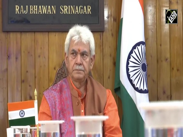 J&K: LG Manoj Sinha Interacts with Expedition Team who scaled Mount Nun-Kun