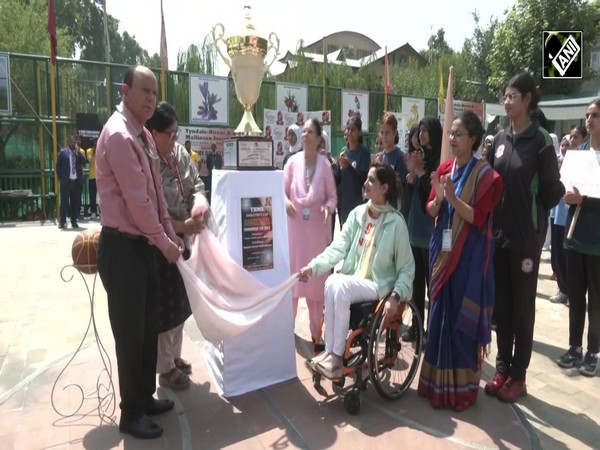 Girls enjoying special basketball tournament during summer in Kashmir
