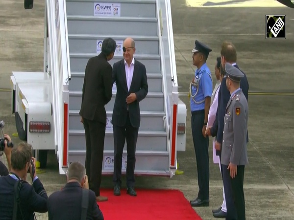 Chancellor of Germany Olaf Scholz arrives in Delhi to attend G20 Summit