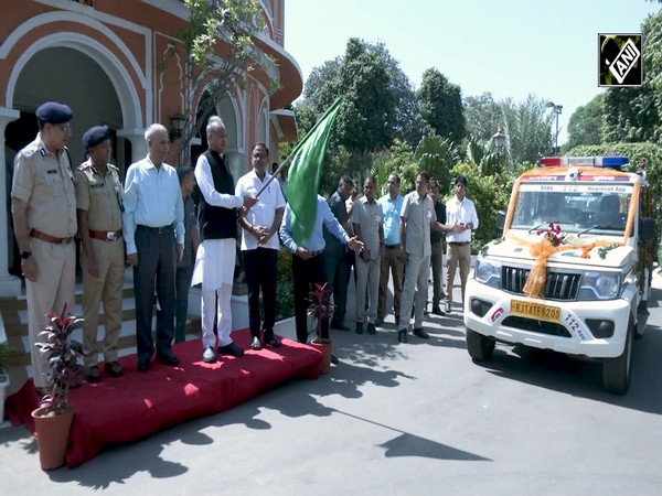 Rajasthan CM Ashok Gehlot flags off 100 first-response vehicles